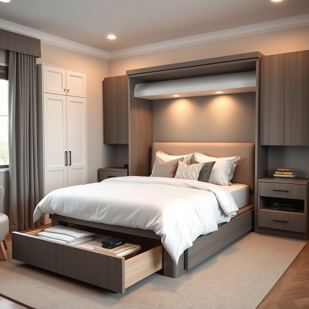 Murphy Bed: 5 Ultimate Secrets For Amazing Storage Solutions 2 murphy bed in action